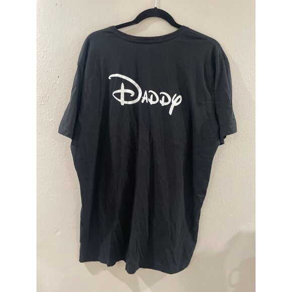 Daddy Birthday Squad T-Shirt black and white short sleeve size 2xl - Picture 3 of 6